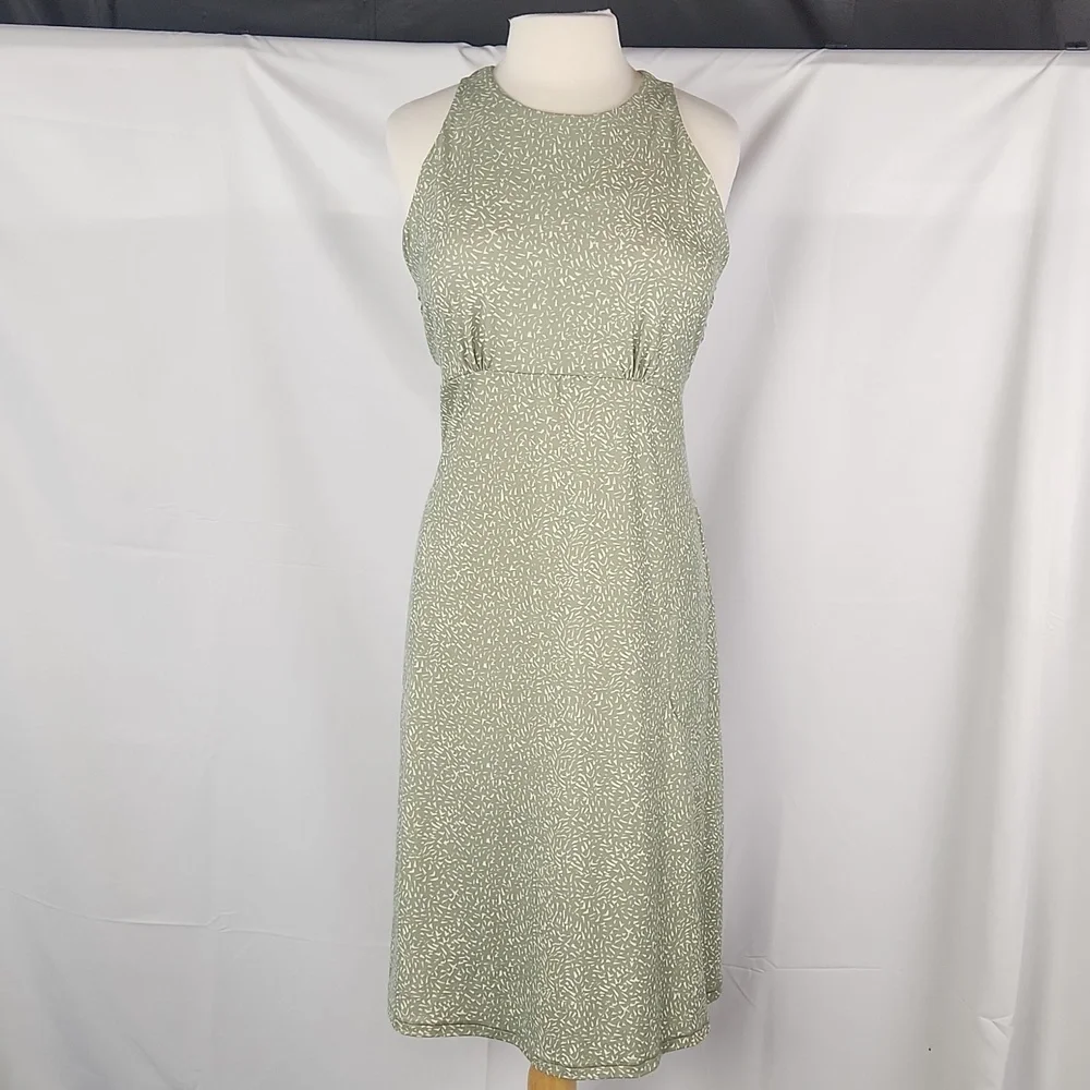 Prana Sage Green Midi Dress - Picture 2 of 12